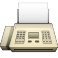 Fax emoji apple