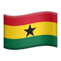 Ghana emoji apple