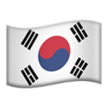 South Korea emoji apple