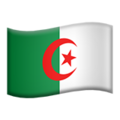 Algeria emoji apple