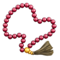 Beads emoji apple