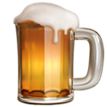 Beer emoji apple
