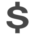 Dollar sign emoji apple