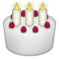 Cake Emoji Apple
