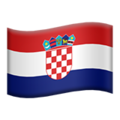 Croatia emoji apple