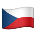 Czech Republic emoji apple