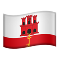 Gibraltar emoji apple