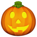 Halloween emoji apple