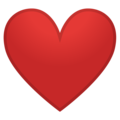 Heart emoji google