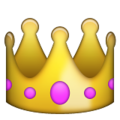 Crown Apple emoji