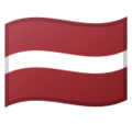 Latvia emoji goolge