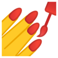 Nail Polish emoji goolge
