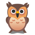 Owl emoji google