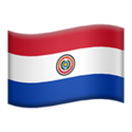 Paraguay emoji apple