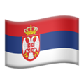 Serbia emoji apple