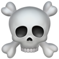 Skull Crossbones emoji apple