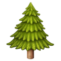 Tree emoji apple